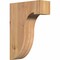 Ekena Millwork Del Monte Smooth Corbel, Western Red Cedar, 3 1/2"W x 10"D x 14"H COR04X10X14DEL00SWR - alternate 1